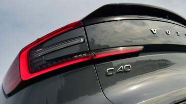 Volvo C40 Recharge - C40 badge