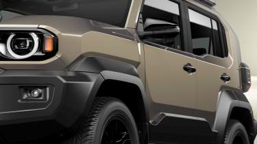 Toyota Land Cruiser FJ - side profile