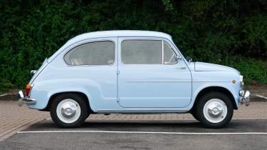 Classic Fiat 600 side profile