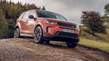 Land Rover Discovery Sport off-road front
