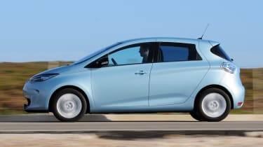 Renault ZOE panning