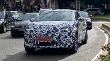 Nissan Juke EV - front end