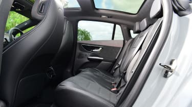 Mercedes EQE 300 - rear seats