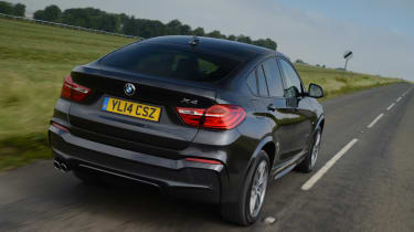 New BMW X4 2014 UK rear