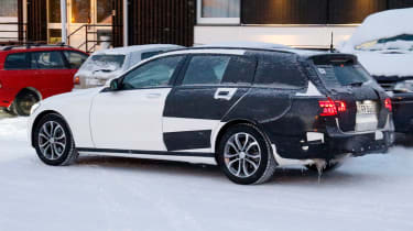 Mercedes C-Class Estate rear quater