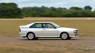 Audi Quattro - side action