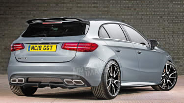 Mercedes-AMG A 45 - exclusive image rear