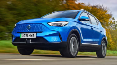 MG ZS EV - front tracking