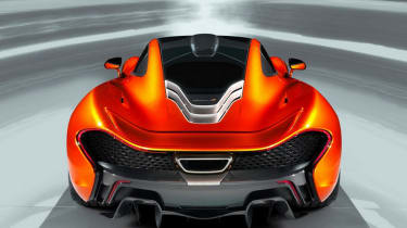 McLaren P1 back