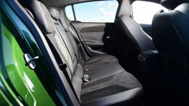 New Peugeot 308 diesel - rear seats