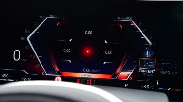 BMW X6 xDrive40i - dashboard screen