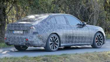 BMW 3 Series ‘Neue Klasse’ spy shot - right rear angled