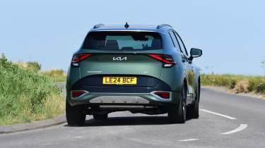 Kia Sportage - rear cornering 