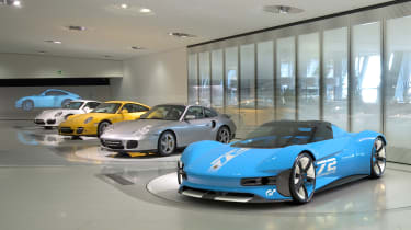 Porsche Vision Gran Turismo - showroom