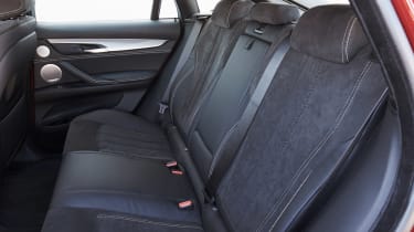 New BMW X6 M50d 2014 rear seats