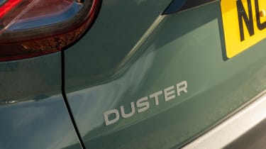 Dacia Duster Commercial - rear badge 