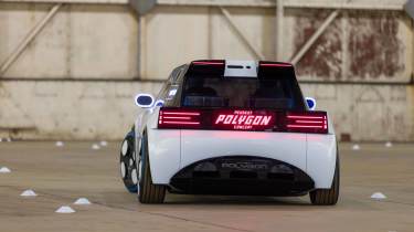 Peugeot Polygon concept - rear action