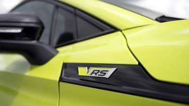 Skoda Elroq vRS - vRS badge