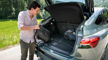 Audi Q4 e-tron Sportback - Tom Jervis and the boot