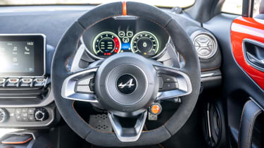 Alpine A110 S - steering wheel 