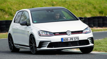 Volkswagen Golf GTI Clubsport - front cornering
