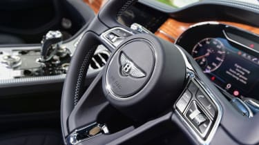 Bentley Continental GT - steering wheel