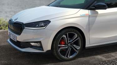 Skoda Fabia 130 - front end