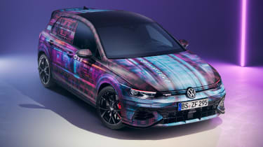 Volkswagen Golf facelift teaser - front