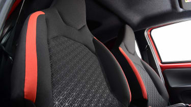 Toyota Aygo X - seat detail