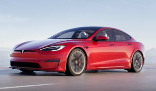 Tesla Model S facelift - front