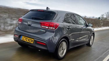 Used Kia Rio Mk5 - rear action