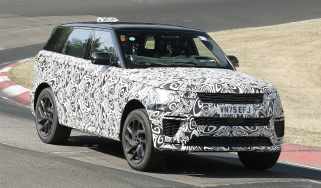 New Range Rover Sport facelift - front cornering 