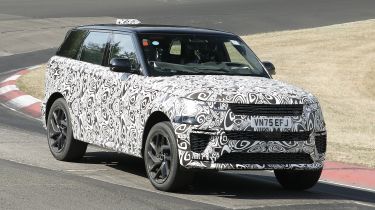 New Range Rover Sport facelift - front cornering 