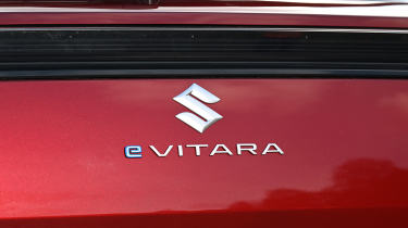 Suzuki e Vitara prototype - badge
