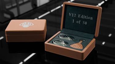 New Mercedes-Maybach V12 Edition - keys in box