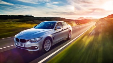 BMW 4 Series Gran Coupe 430d xDrive - front tracking