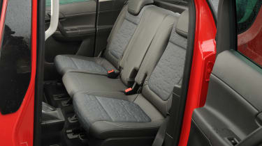 Vauxhall Meriva rear seats