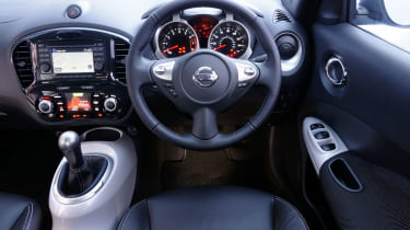 Nissan Juke Shiro interior