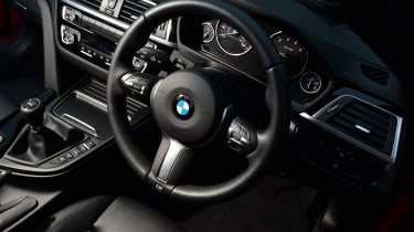 BMW 340i - interior