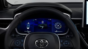Toyota Corolla Cross SUV - dials
