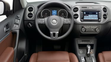 Volkswagen Tiguan facelift front interior