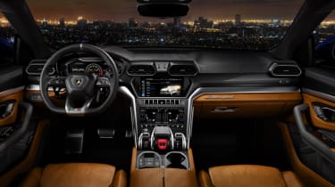 Lamborghini Urus - interior shot