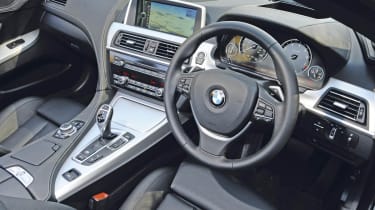 BMW 6-Series convertible interior