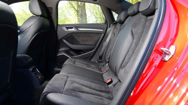 Audi A3 Saloon rear seats