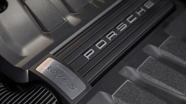 Porsche Panamera S badge