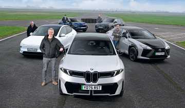 Premium electric SUV supertest - group shot