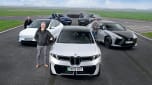 Premium electric SUV supertest - group shot