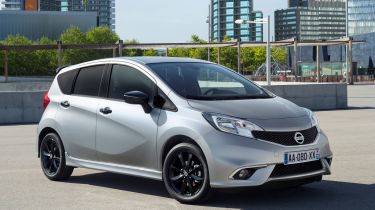 Nissan Note Black Edition - front quarter