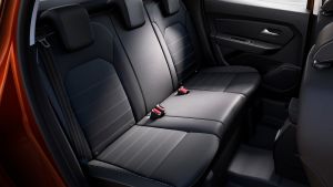 Dacia Duster facelift - rear seats