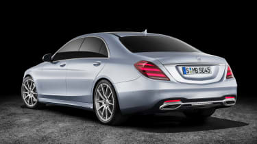 New Mercedes S-Class - rear studio